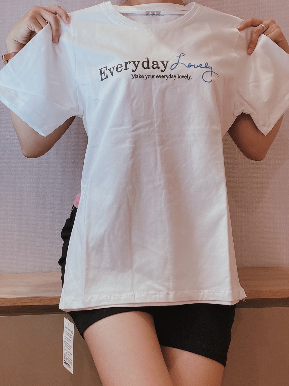 Women's t-shirt, Thai quality, medium cotton shirt, model A01