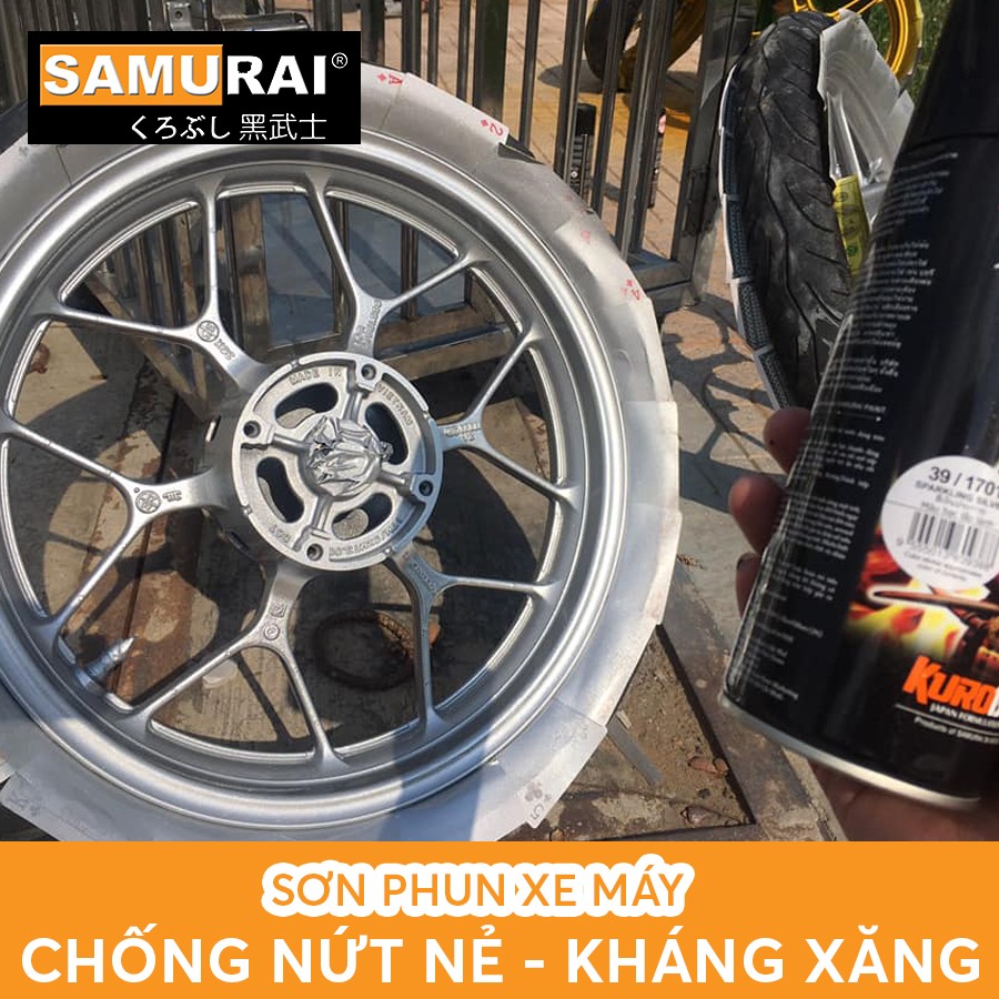 Sơn Samurai màu bạc sáng 1701