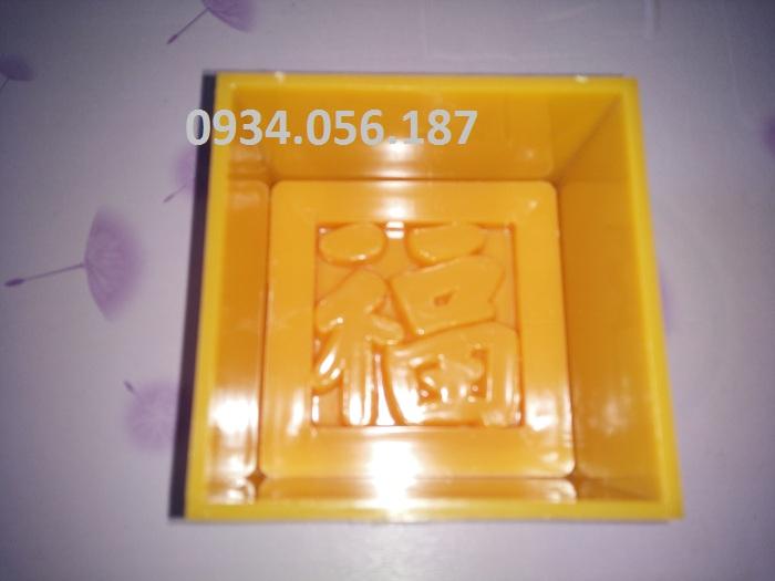 Khuôn nhấn xôi vuông chữ Phước