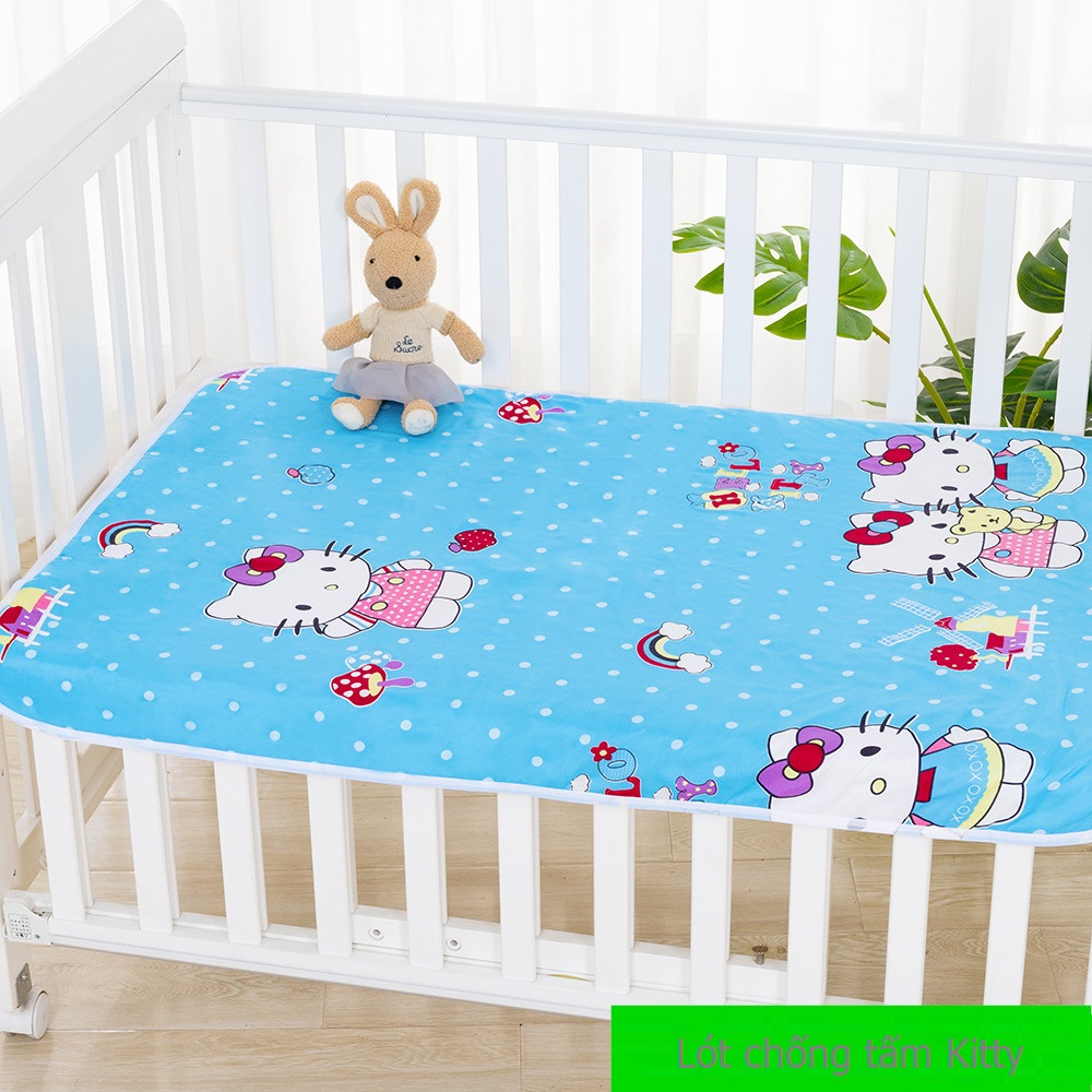 Tấm lót chống thấm 3 lớp - Cho bé 80*120cm
