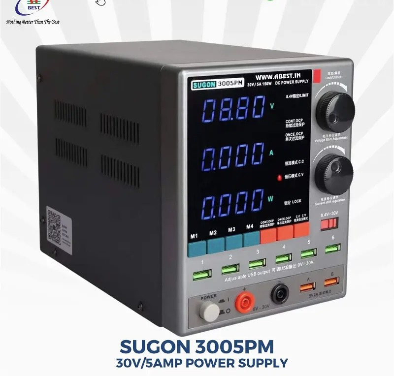 Máy cấp nguồn số Sugon 3005-PM/ 5A-30V