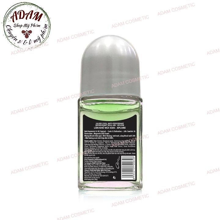 Lăn Khử Mùi XXIS Silver Cool 50g - XPLORE