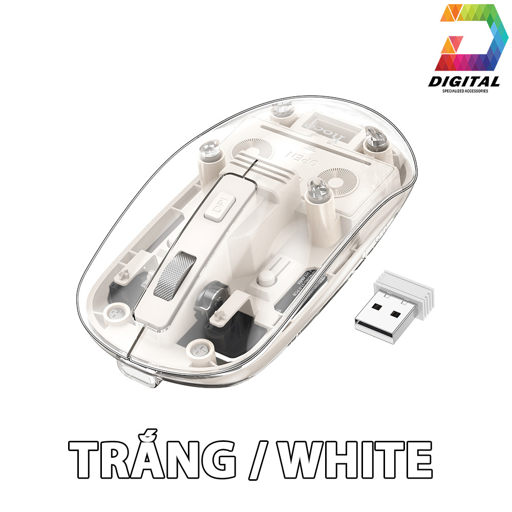 Chuột Không Dây Bluetooth & Wireless Hoco GM29 Chính Hãng