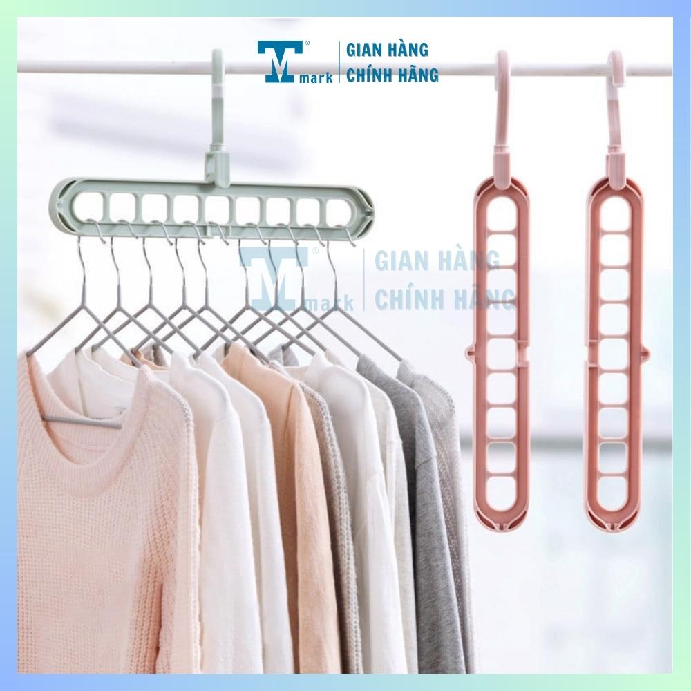 [HCM]Combo 2 Móc quần áo đa chức năng - Chịu nặng tốt
