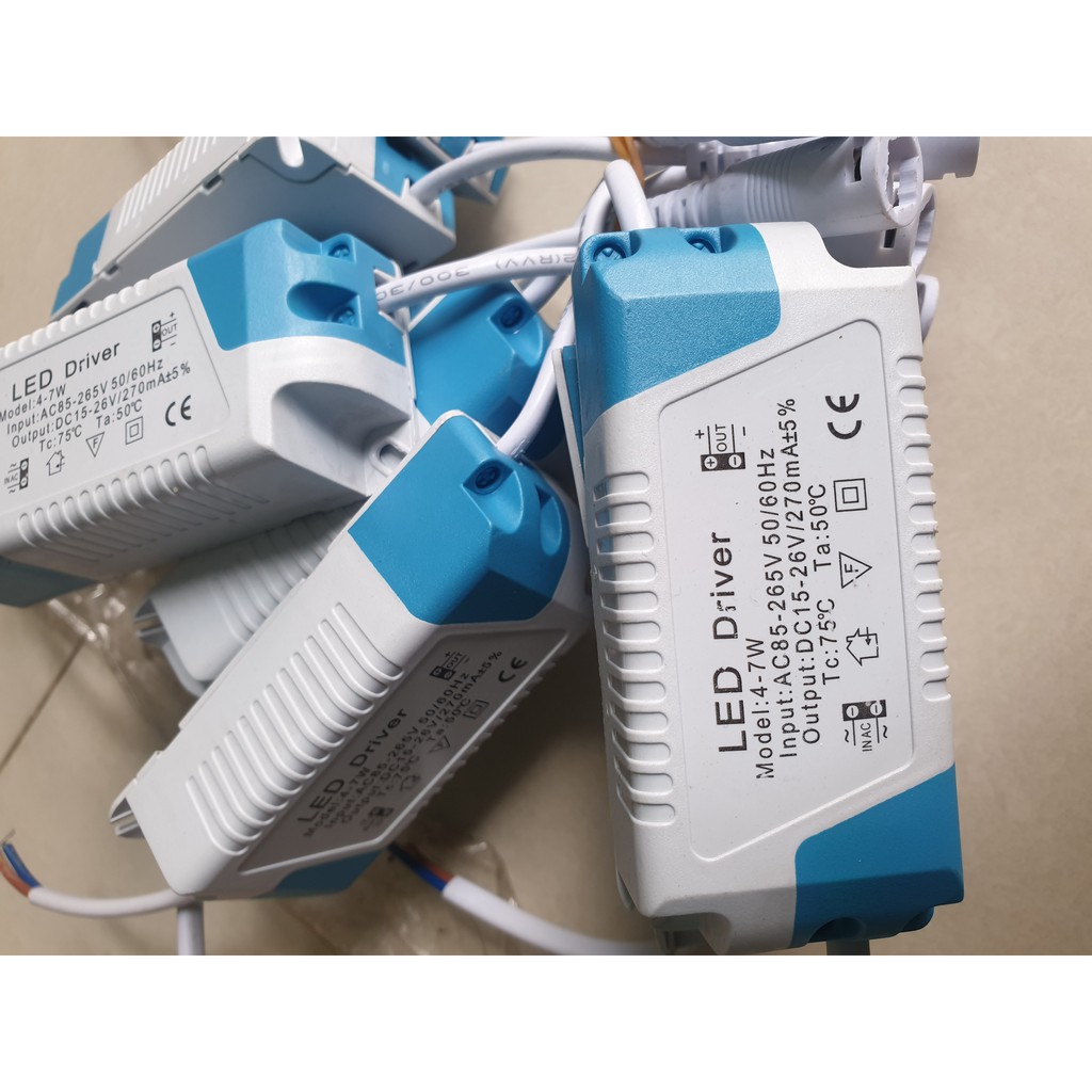 5 Tăng phô đèn led âm trần và ốp trần 4w đến 7w