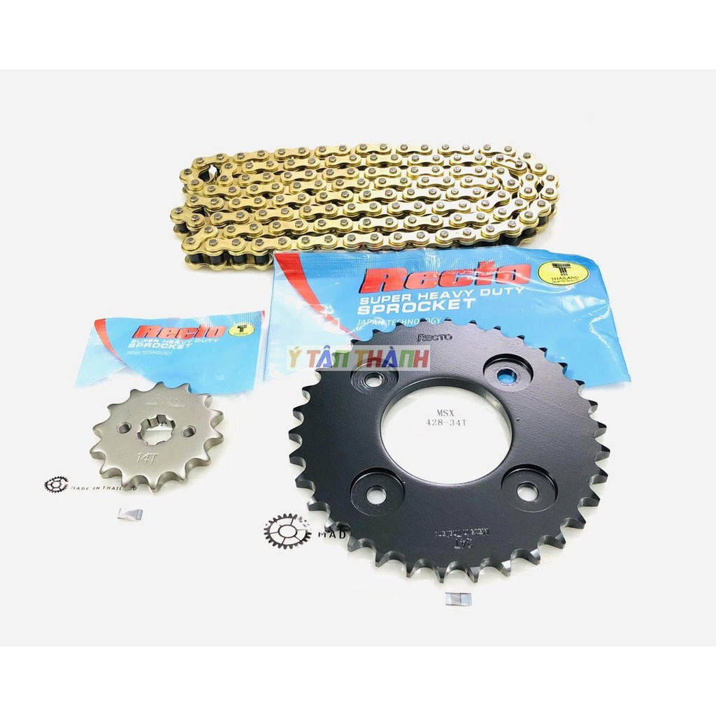 Nhông sên dĩa Recto Msx 125