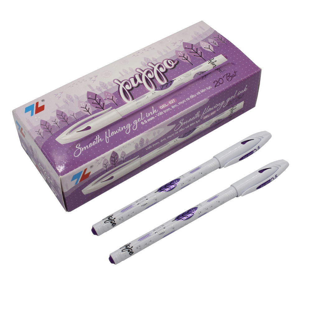 Bút gel Thiên Long GEL-027 màu tím SUKADO