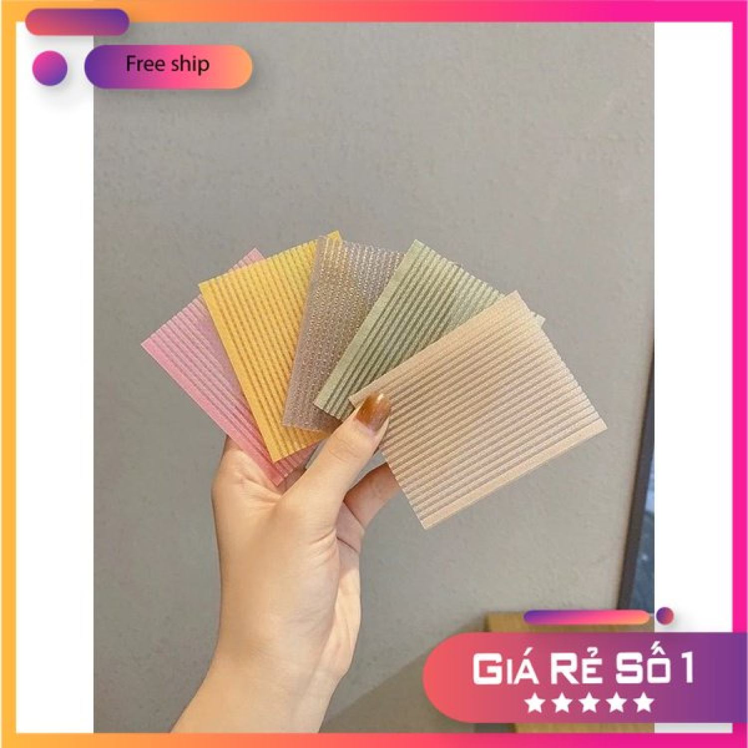Ndht0796 bộ 10 miếng dán giữ tóc phong cách thời trang hàn quốc