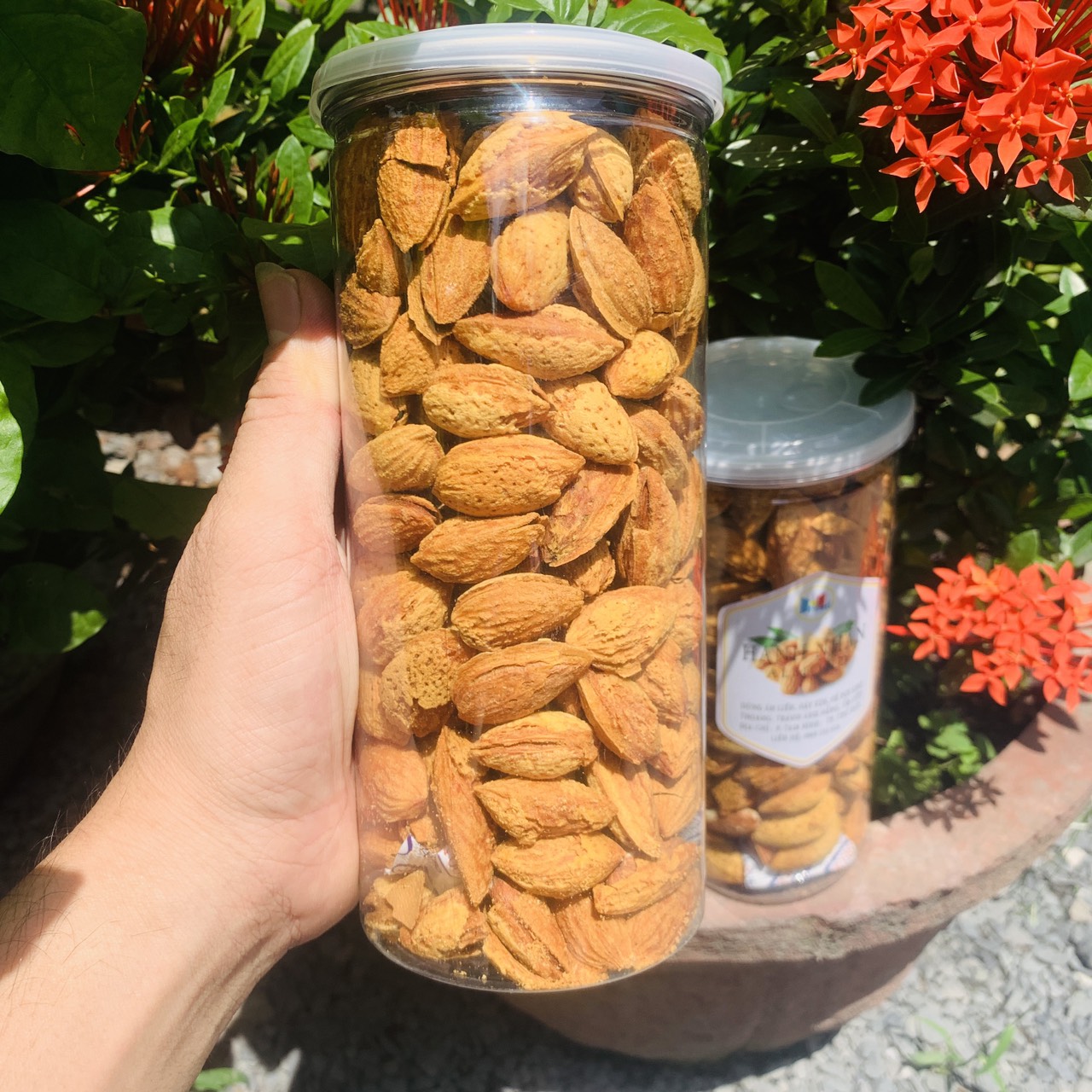 Hạnh Nhân Rang Bơ | Hũ 500.Gram