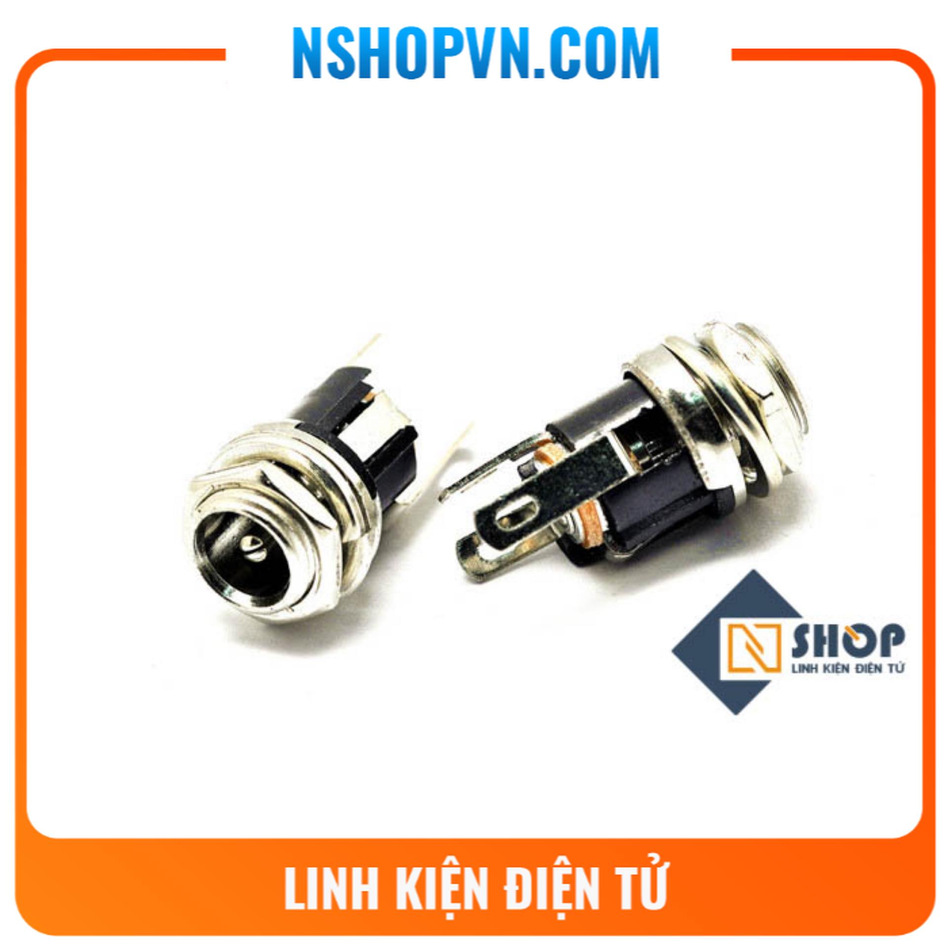 Combo 5 sp jack dc cái khóa ốc ngoài