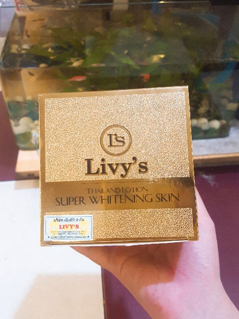 Kem dưỡng trắng da body Livy's