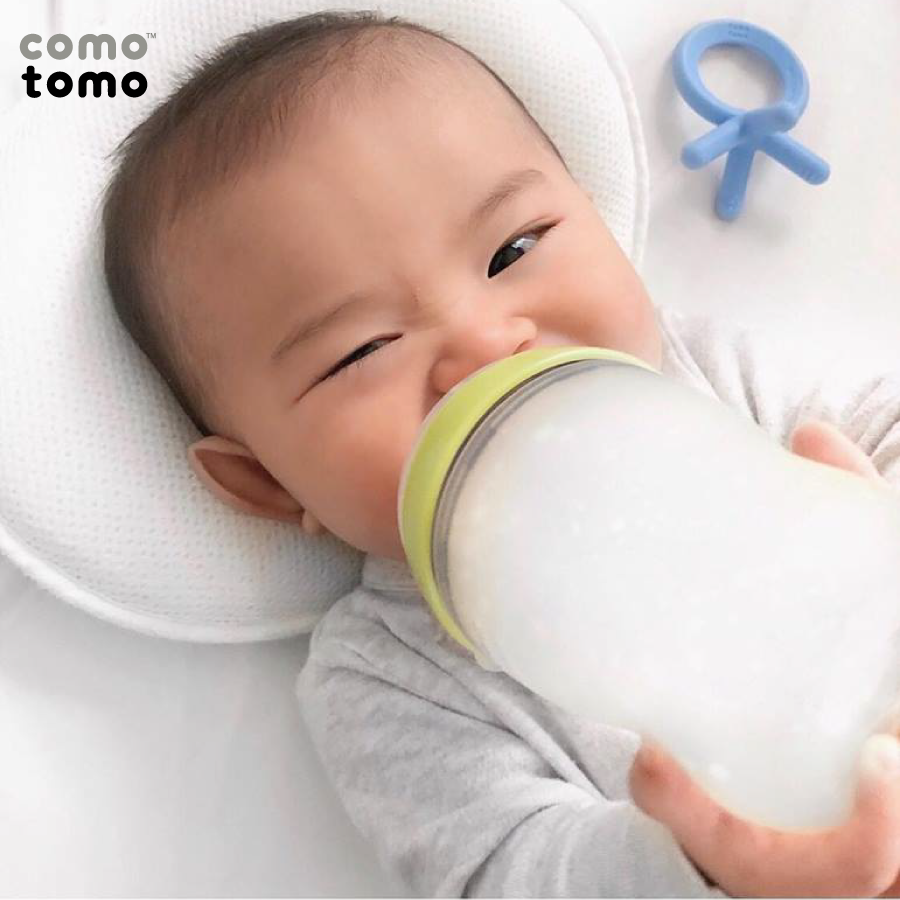 Bình Sữa Comotomo Cho Bé - Siêu Mềm - Thể Tích 150/250ml