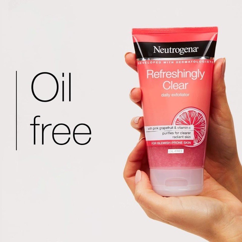 Sữa rửa mặt Neutrogena bưởi hồng 150ml