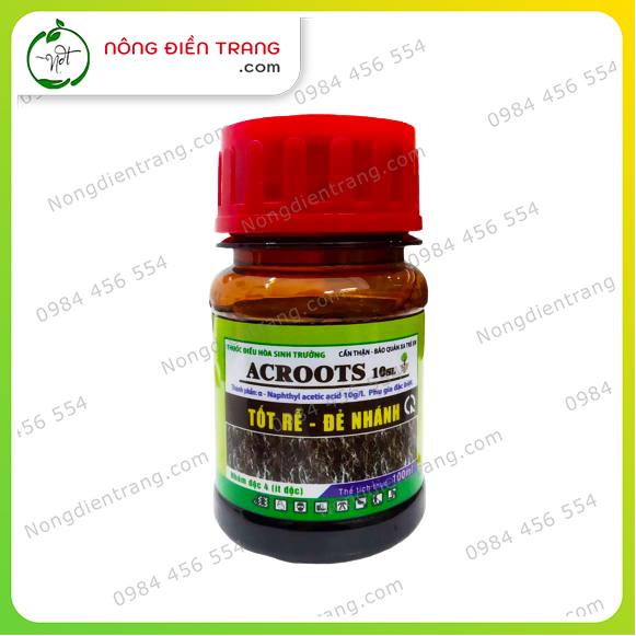 Phân bón kích rễ và kích mầm acroot chai 100 ml ac root - phân bón kích rễ cho lan divi store