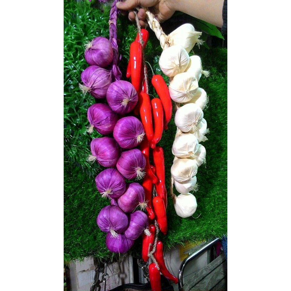 Dây Hành /Tỏi/ Ớt Trang Trí Dây Lạc Trang Trí/ Chất lượng đảm bảo An toàn đến Sức Khỏe người sử dụng.Đa dạng mẫu mã, màu sắc, kích cỡ.
