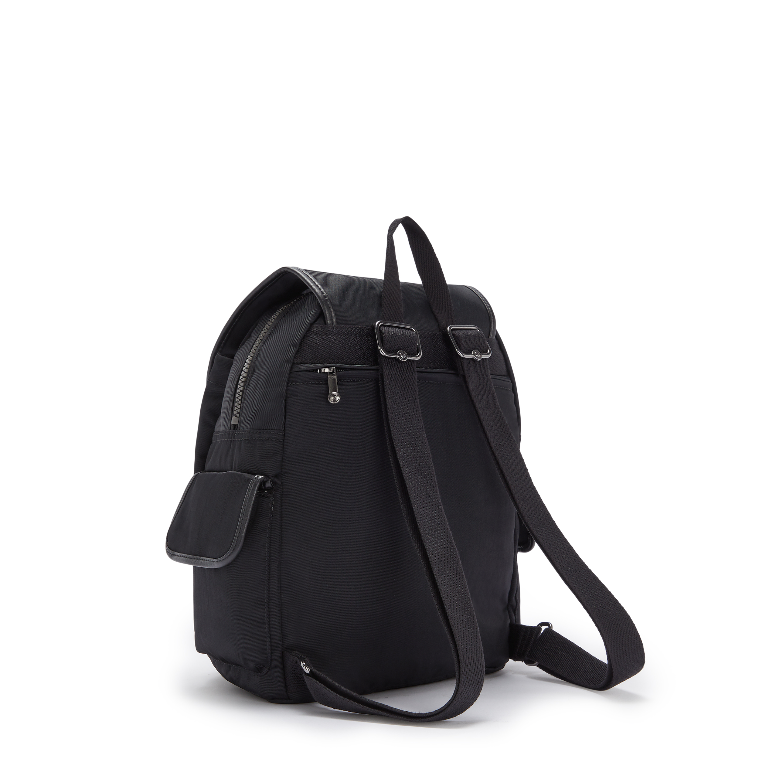 Kipling Balo City Pack S - Rich Black/ Elevated Wine - HUKI2525