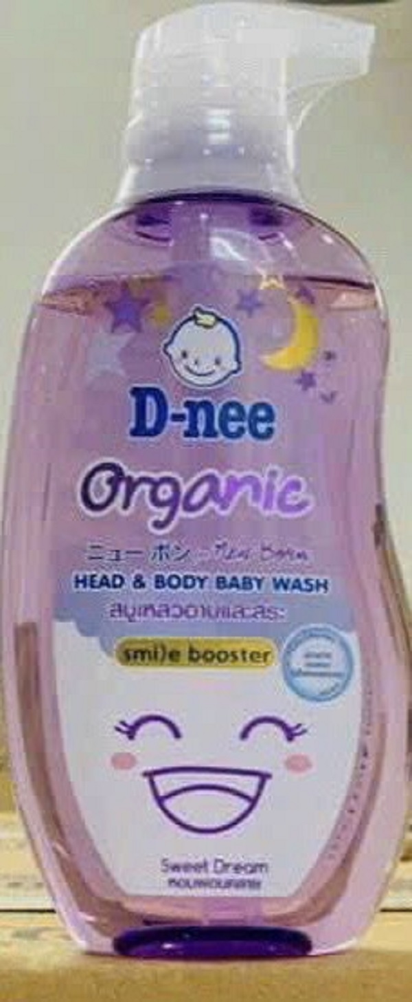 Tắm Gội D-nee Organic 380ml Dịu Nhẹ