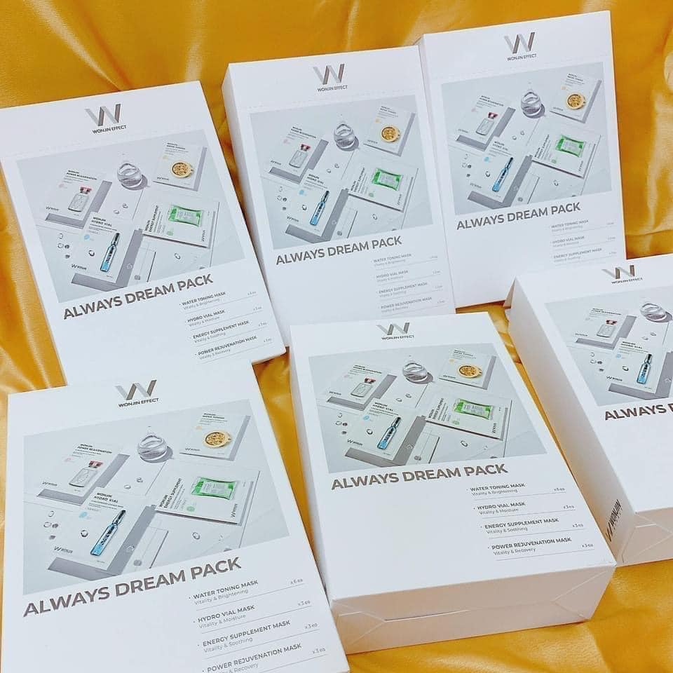 [HCM]Mặt nạ giấy Wonjin Allways Dream New Mask (hộp 15 miếng)