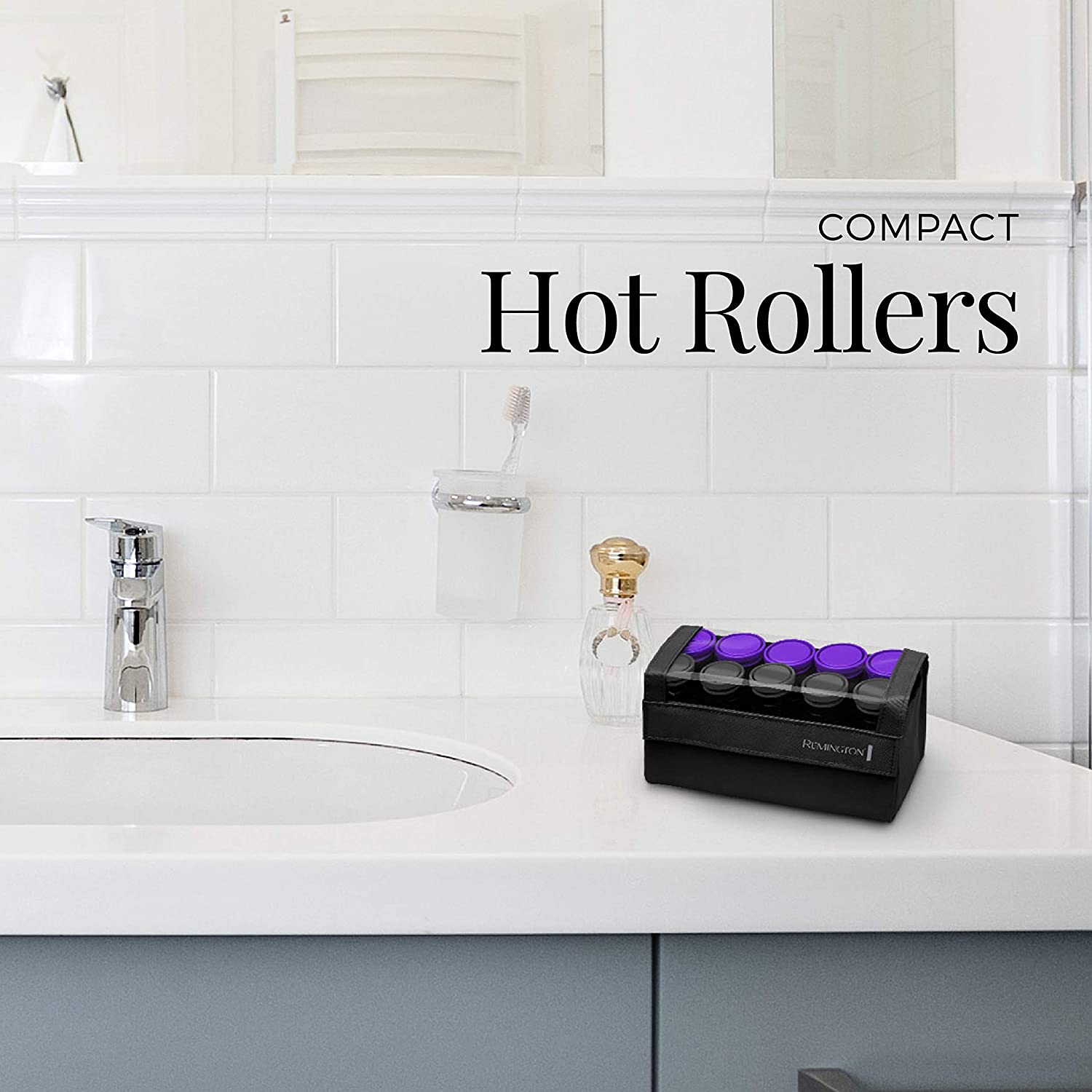 [HCM]Lô uốn tóc điện Remington H1016 siêu gọn nhẹ | Tím