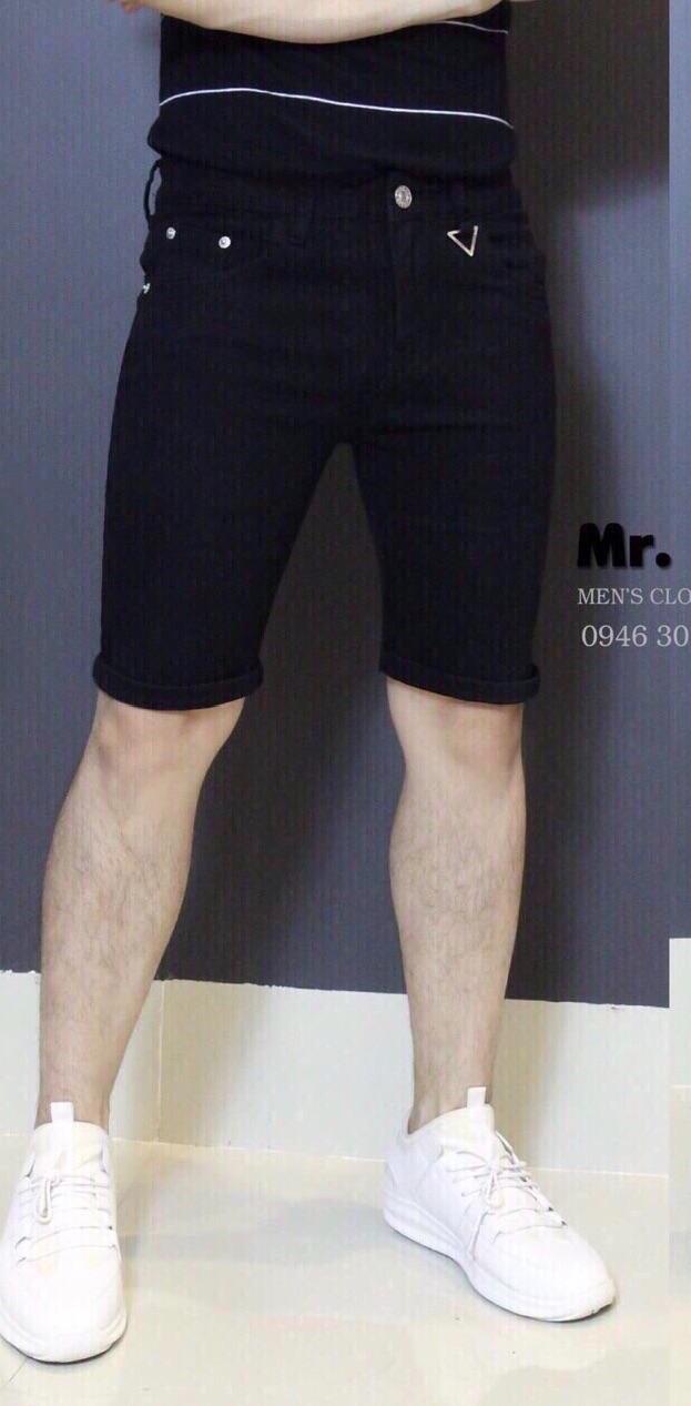 QUẦN SHOT NAM ĐEN CAO CẤP JS109
