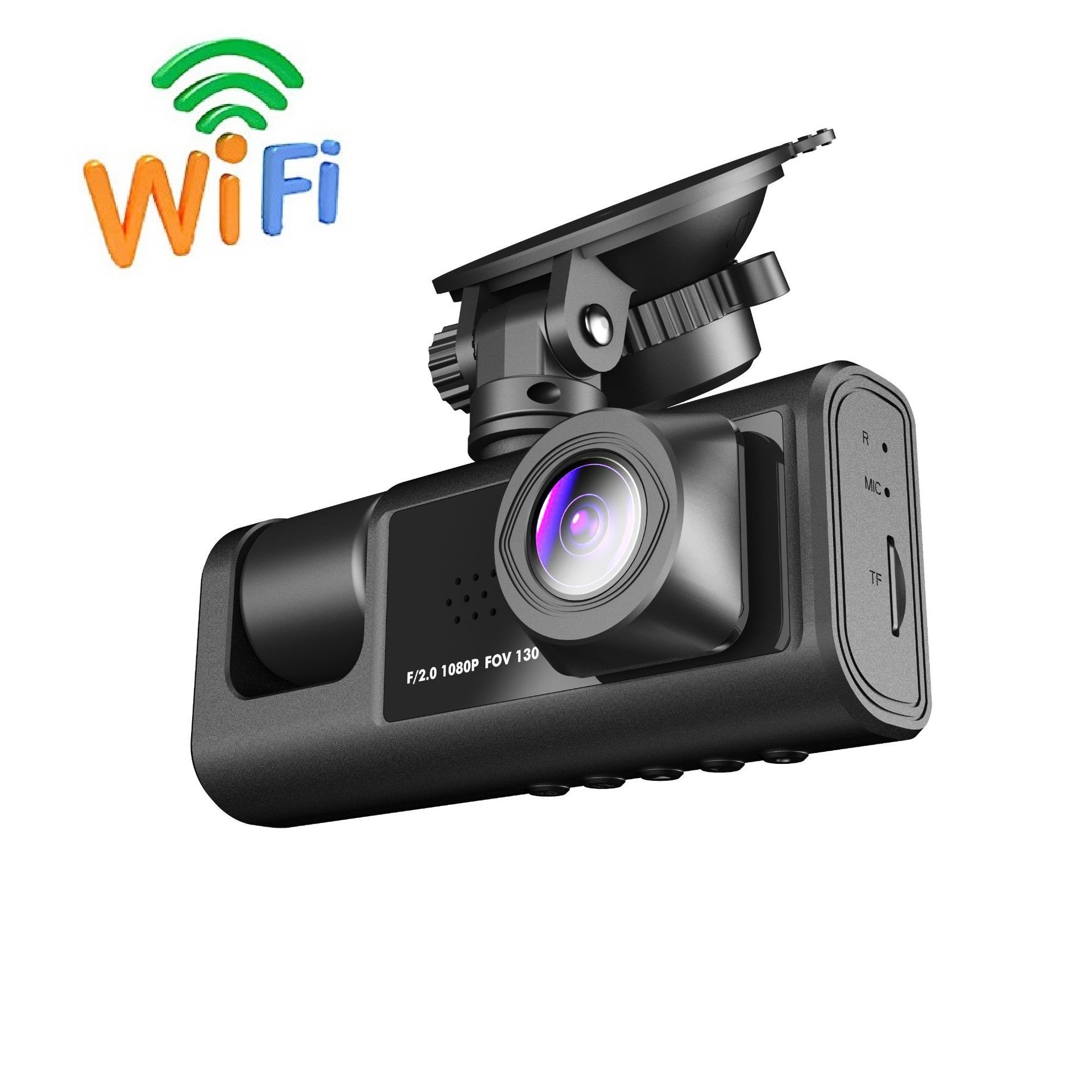 Camera hành trình 3 mắt Full HD 1080P.