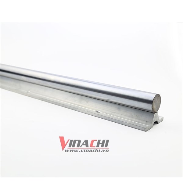 Thanh ray trượt tròn có đế dài 1m ( Chưa có ổ bi )