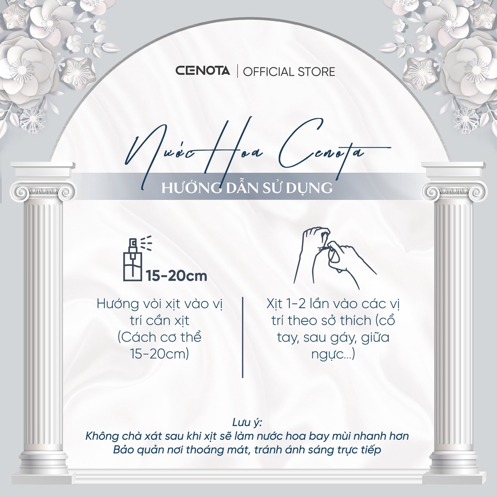 Nước Hoa Nữ Cenota So Nice 60ml, Quyến rũ, Gợi cảm, Khiêu khích