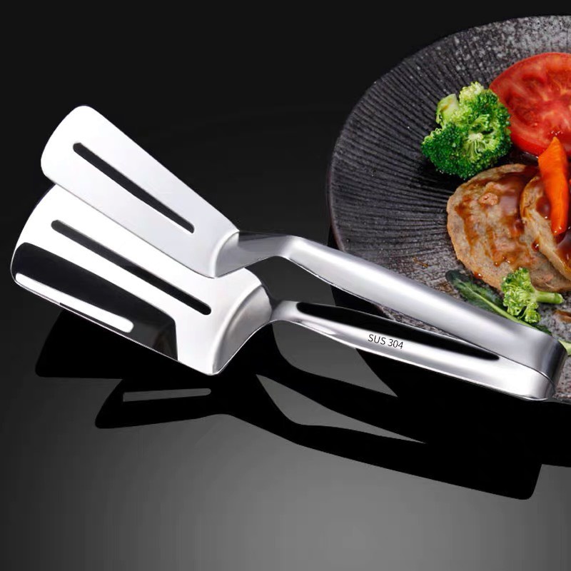 Kẹp Gắp Đồ Ăn, Kẹp Gắp Nóng Chiên Cá, Thịt Nướng Bằng INOX Cao Cấp An Toàn, Tiện Dụng (SP001717 ) Shop Yến Shop Kidss
