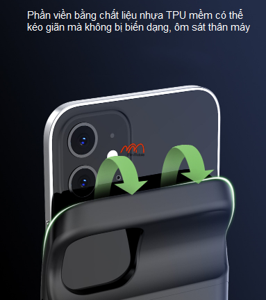 Ốp lưng kiêm sạc dự phòng 12 Pro Max/ 12 Pro/ 12 Mini/ 12