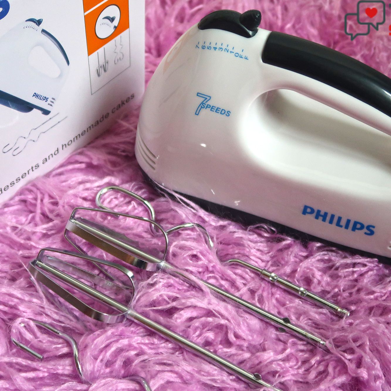 Máy đánh trứng, nhào bột 7 tốc độ