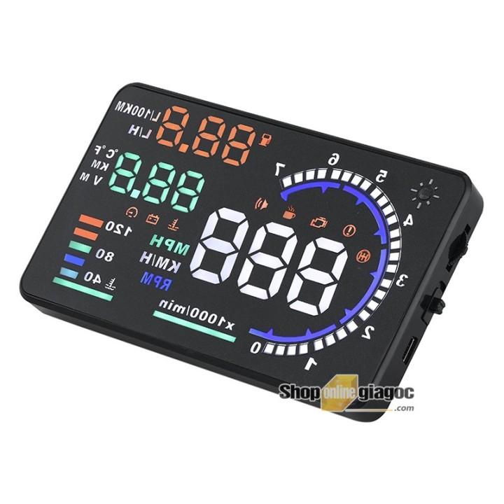 Hiển Thị Tốc Độ Trên Kính Lái HUD A8
