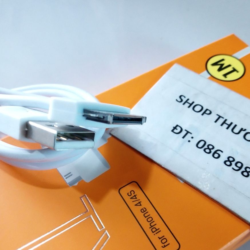 Cáp sạc nhanh HOCO X1 Iphone 4 (IP 4 - 4S)