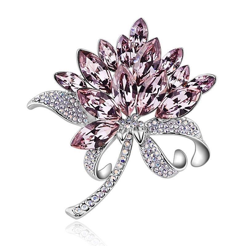 [HCM]CÀI ÁO ĐÓA HOA LỤC BÌNH TÍM  SANG TRỌNG QUÝ PHÁI CAZ18TIM03