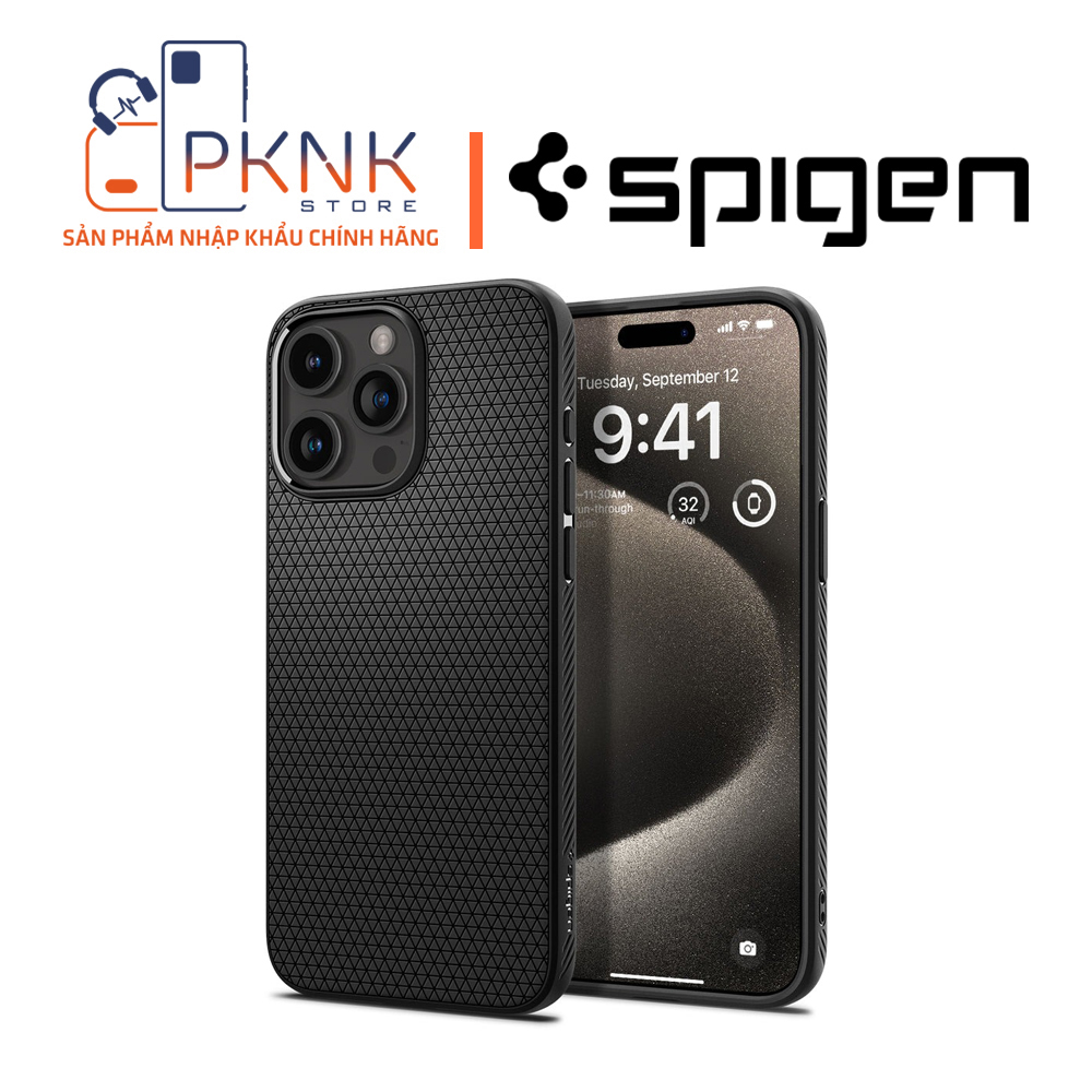 Ốp Lưng Spigen Liquid Air iPhone 15 15 Plus 15 Pro 15 ProMax