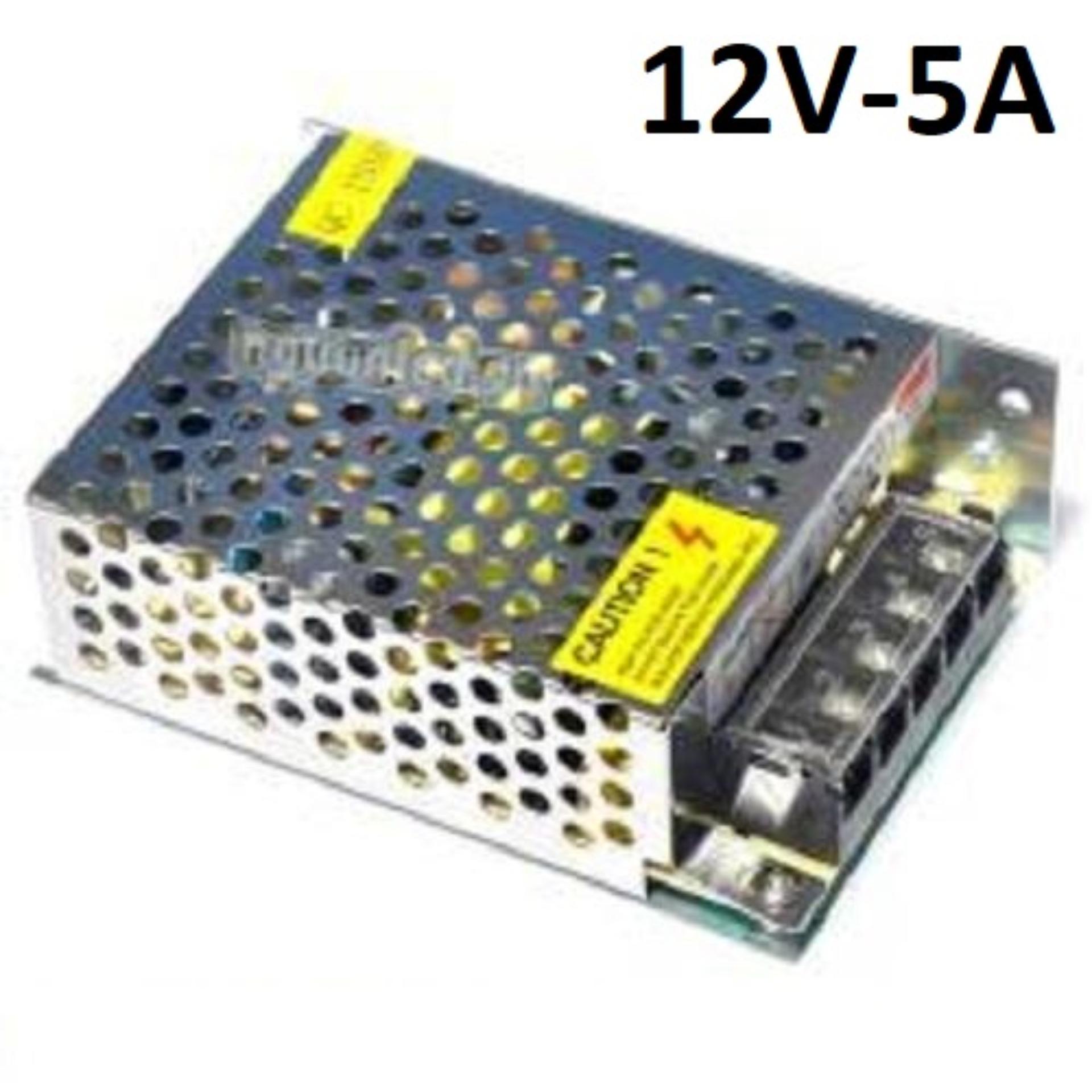 Nguồn Tổ Ong 12V 5A – Cấp Nguồn Ổn Định Cho LED, Camera, Thiết Bị Điện Tử