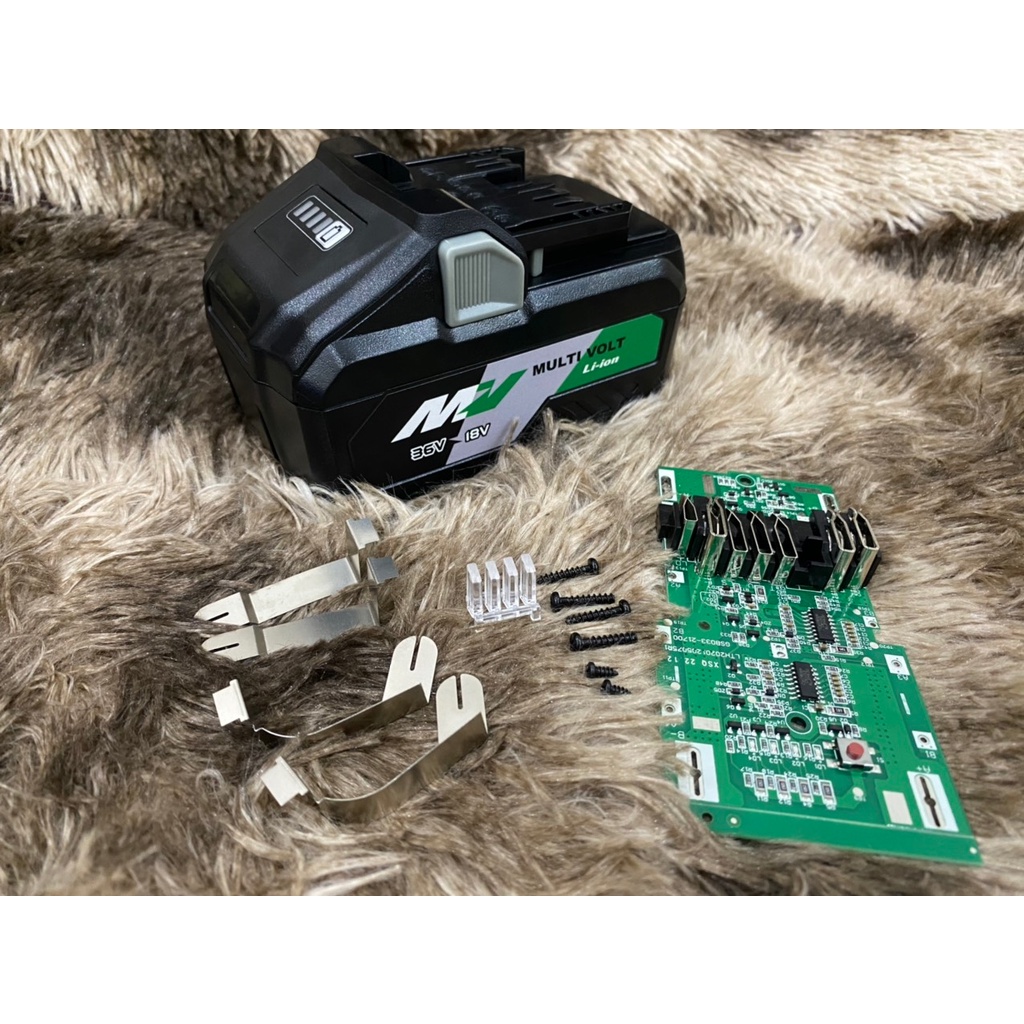 Vỏ mạch MULTIVOLT Metabo- Hitachi 36v /18v cell 21700. BN.