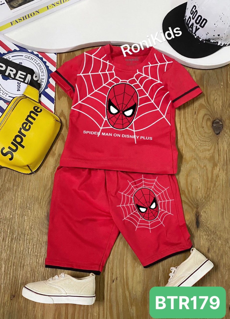 Đồ bộ bé trai in hình SPIDER MAN