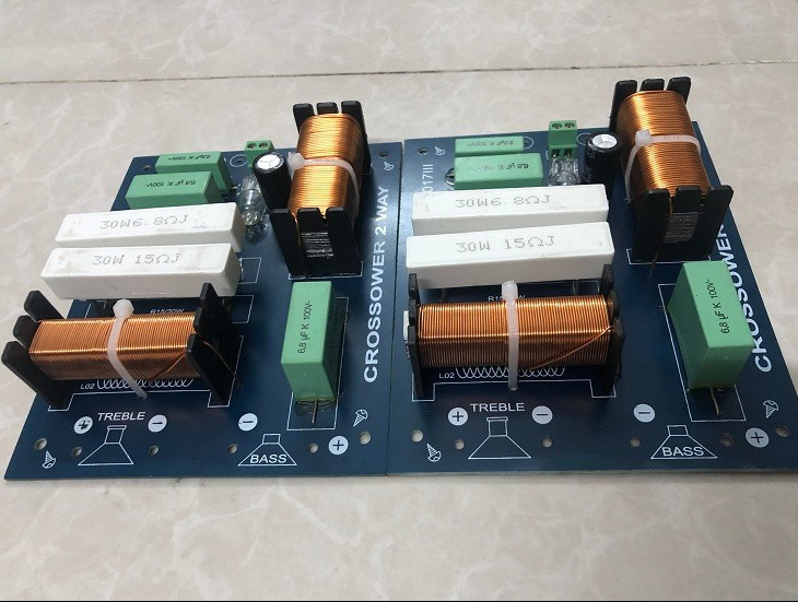 Mạch phân tần loa CVT-2017III 2 way 1 bass + 1 treble