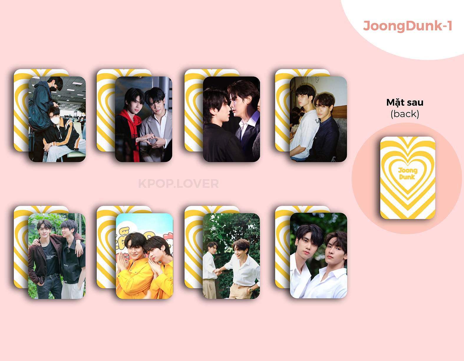 SET 8 CARD JOONGDUNK