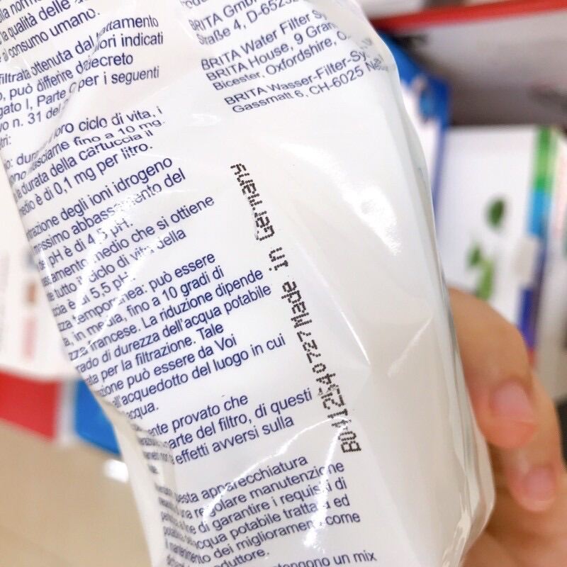 ( Nội Địa Đức ) - Set lõi lọc Brita maxtra plus - Dành cho bình lọc nước brita