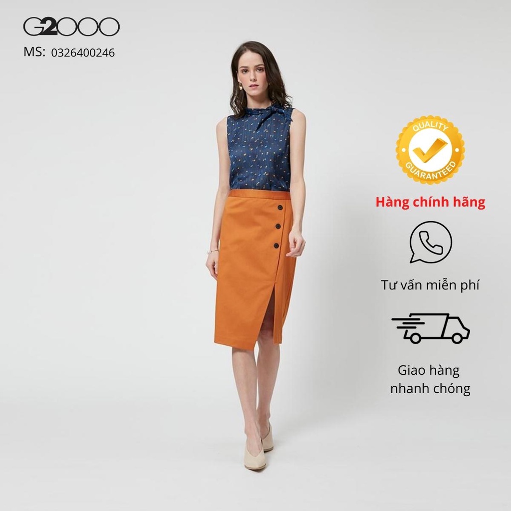 Váy Ngắn Nữ G2000 (0326400246) Màu Cam