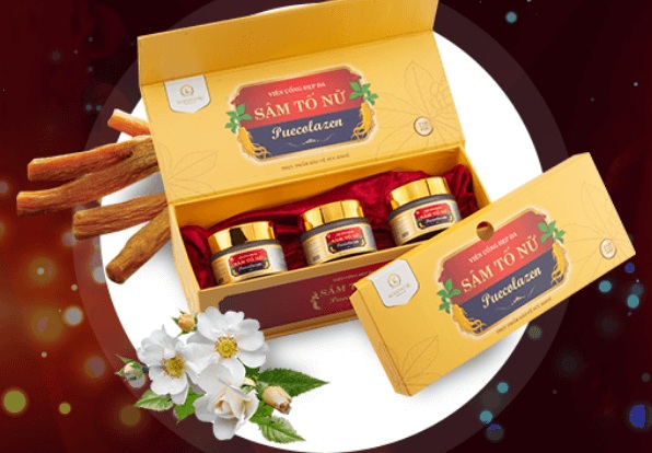 Sâm Tố Nữ Puecolazen - Viên uống đẹp da