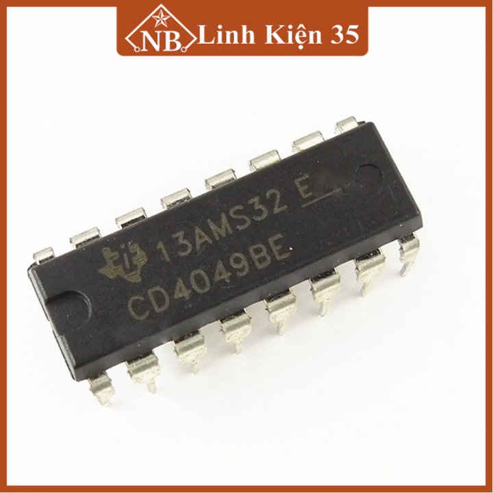 IC CD4049BE 16 chân cắm DIP16