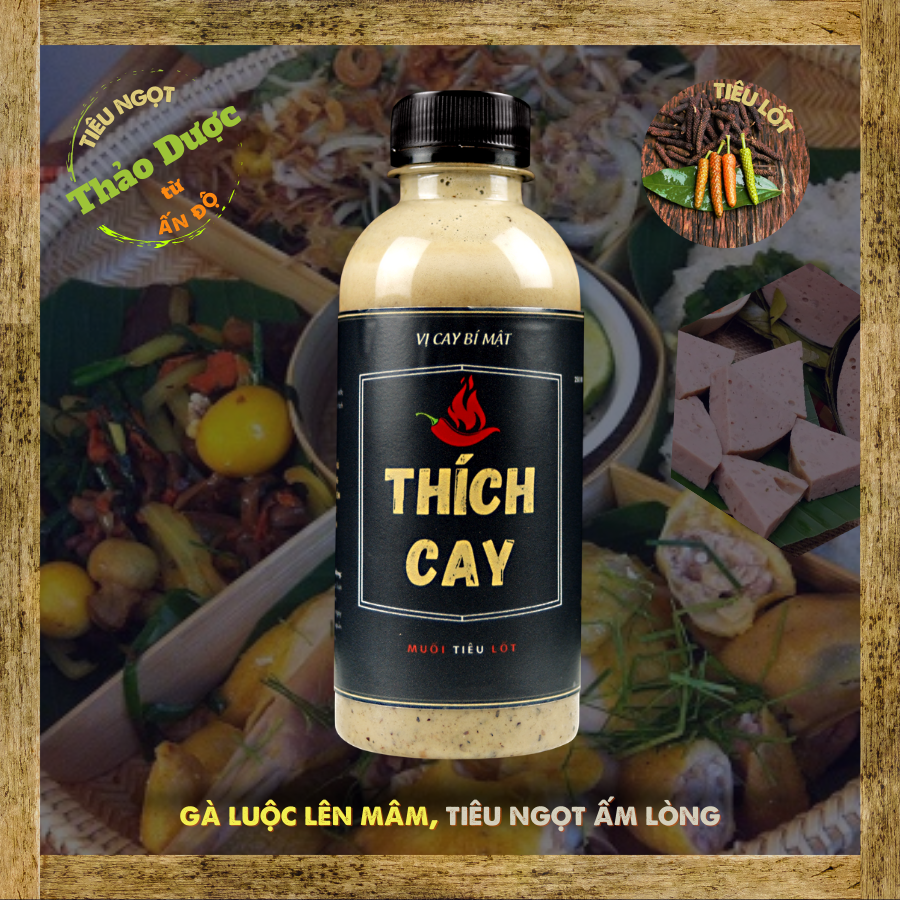 Combo 5 chai nước chấm đủ loại - Thích Cay