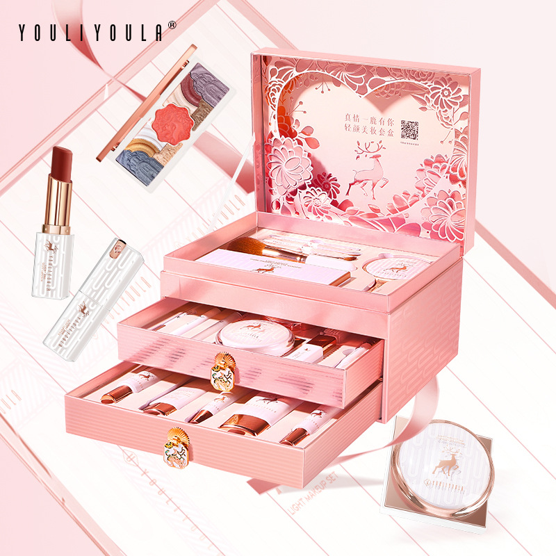Bộ trang điểm 19 món cơ bản youli làm quà tặng