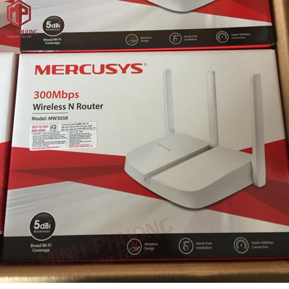 Phát wifi Mecusys 3 râu MW305R