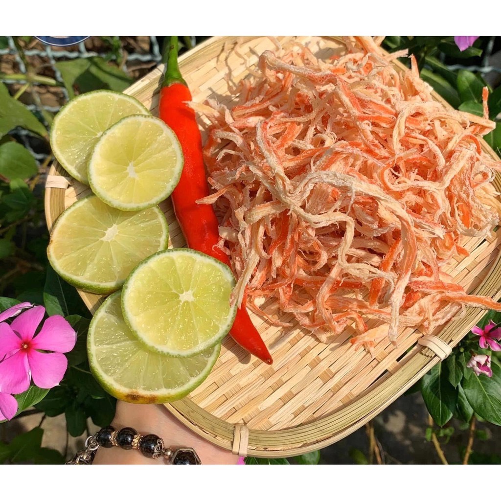 500gr mực hấp nước cốt dừa nhà làm