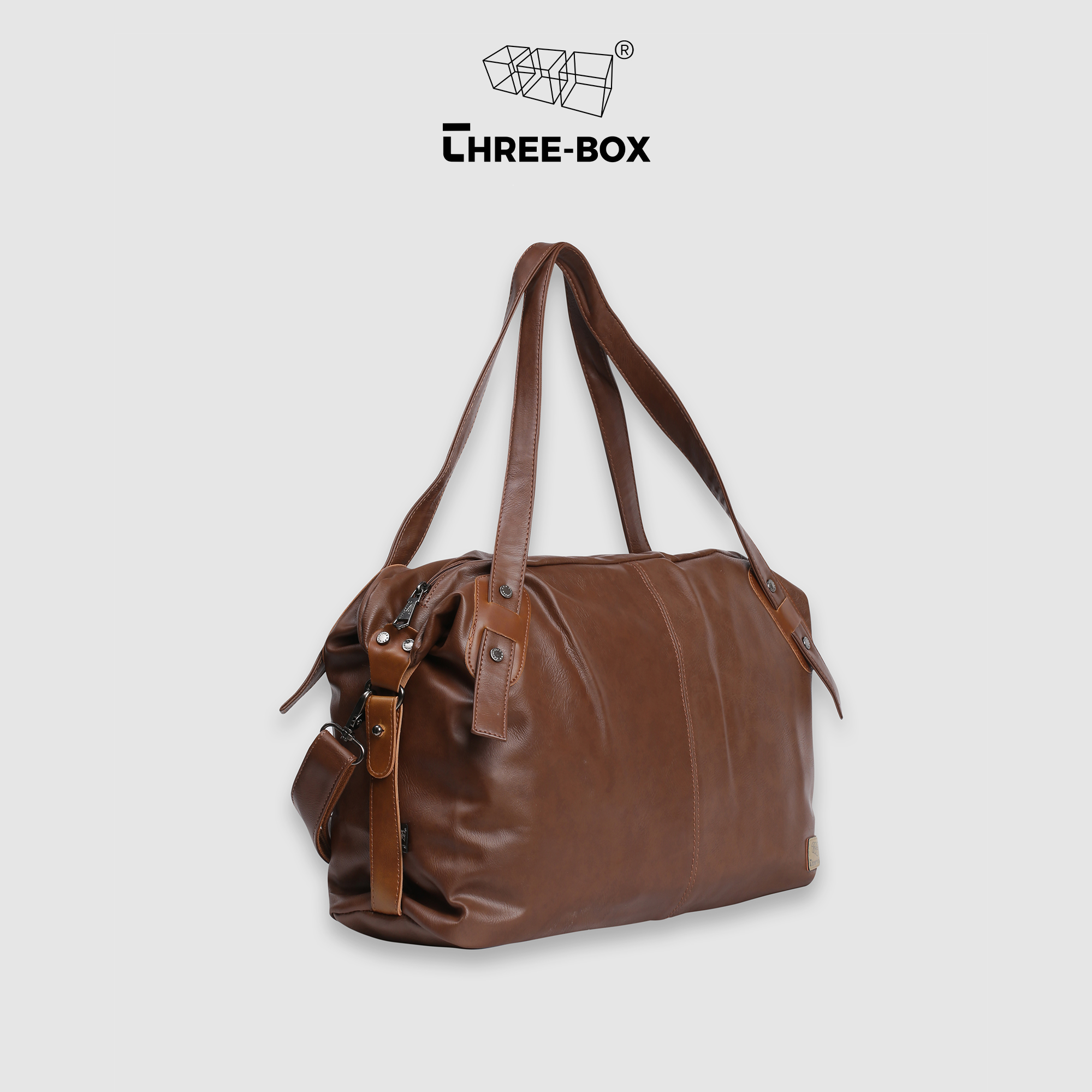 Túi du lịch da Unisex Three-box I TX2367