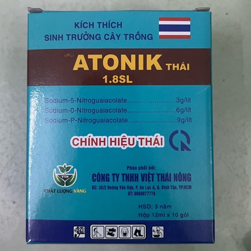 ATONIK - KÍCH RỄ NẢY MẦM 10ml - 1 GÓI - Thái Lan