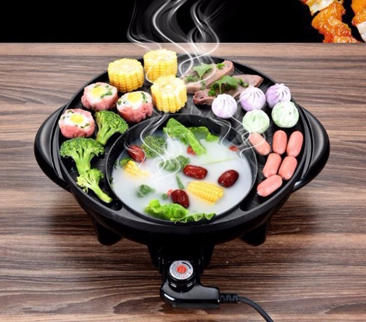 nồi lẩu nướng hàn quốc 2in1  TẶNG VÒNG TÙY HƯU 1 ĐẦU LÂN CHO NGƯỜI ĐẦU TIÊN MUA HÀNG TẠI SHOP + TẶNG 30K CHO KHÁCH VIP